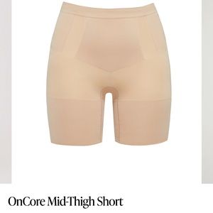 Spanx oncore mid thigh short